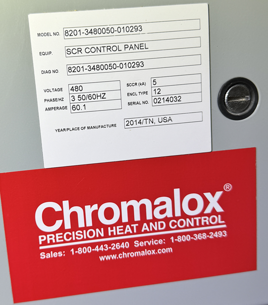 Chromalox MOS Mid-Size Hot Oil System